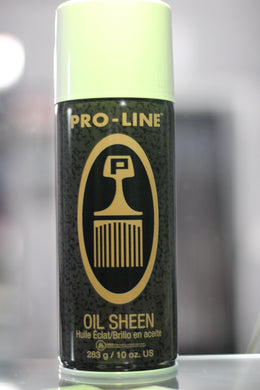 Pro-line oil sheen spray